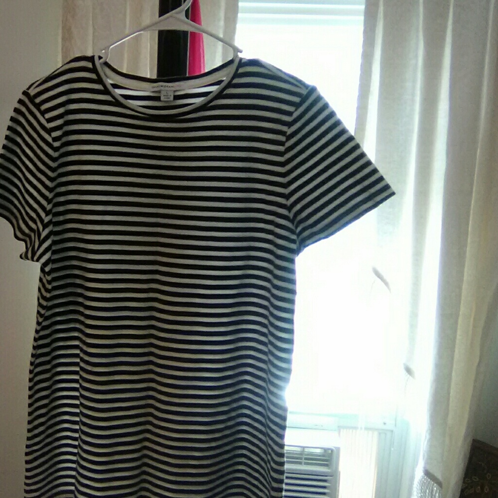 Black and White striped shirt
